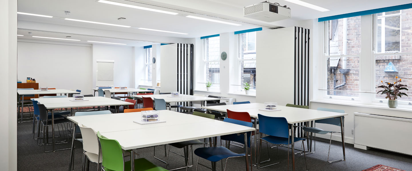 large flexible space for presentations london