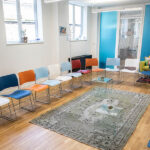 A london meeting room in a u shape layout