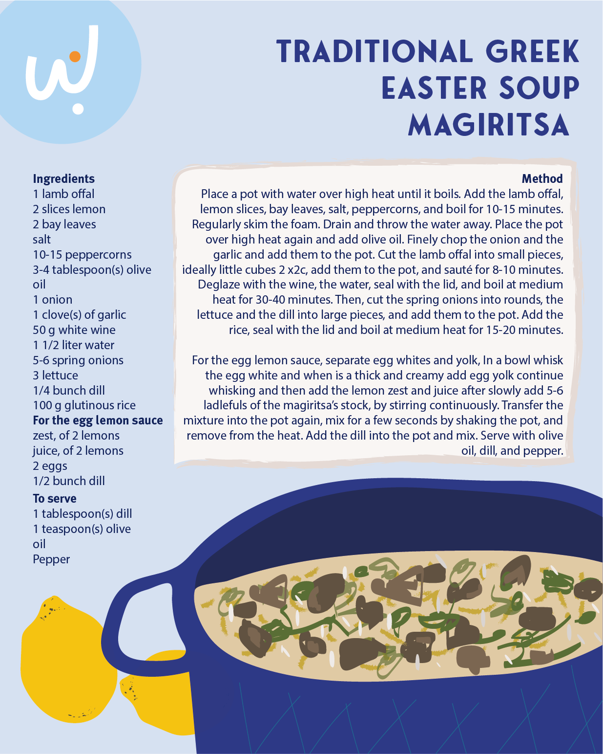 Easter Soup recipe wallacespace